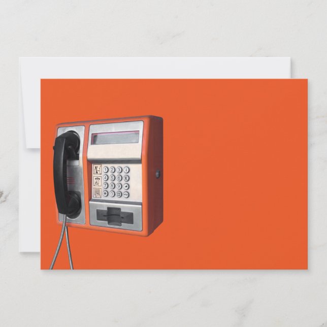 Carte Téléphone public (Devant)