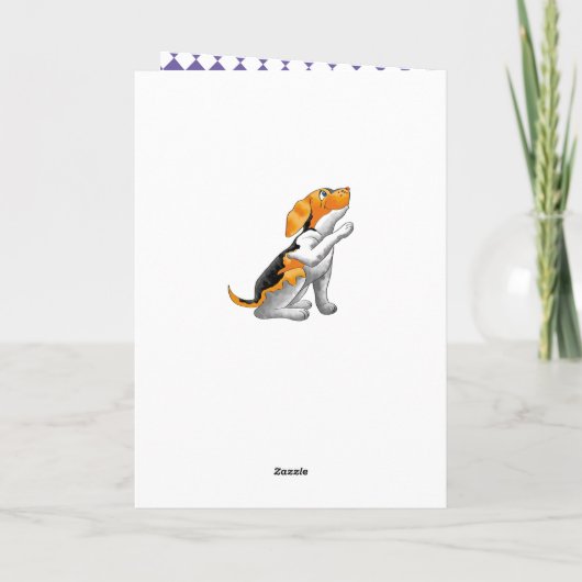 Carte télescope pour chiens (Dos)