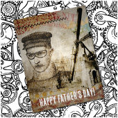 Carte Télescope scientifique de l'inventeur Steampunk de