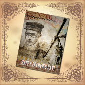 Carte Télescope scientifique de l'inventeur Steampunk de