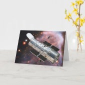 Carte Télescope spatial Hubble (Fleur jaune)