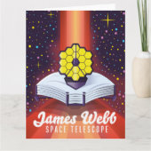 Carte Télescope spatial James Webb. (Devant)