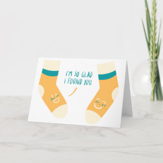 Carte Tellement content de vous avoir trouvé