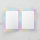 Carte Tellement fier de toi | Fille d'art populaire (Intérieur)