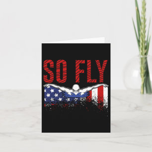 Carte Tellement Fly Usa équipe de natation Sports Athlèt