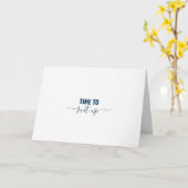 Carte Témoin personnalisé / Garçon d'honneur (Fleur jaune)