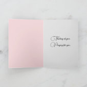 Carte Tempête dans la fenêtre penser à vous (Intérieur)