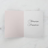 Carte Tempête dans la porte de penser à vous (Intérieur)