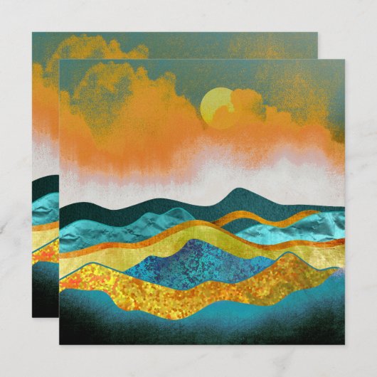 Carte Tempête de pluie (Devant / Derrière)