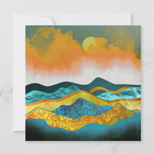 Carte Tempête de pluie (Dos)