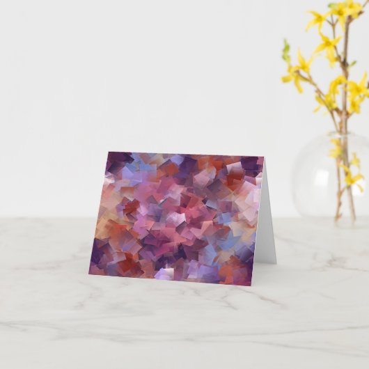 Carte Tempête de printemps...... (Fleur jaune)