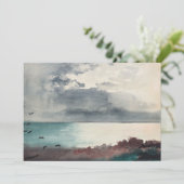 Carte Tempête de rupture, Côte du Maine | Winslow Homer (Debout devant)