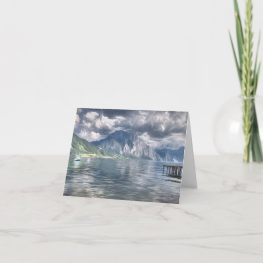Carte Tempête du lac autrichien (Devant)