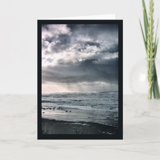Carte Tempête en mer (Devant)