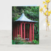 Carte Temple (Fleur jaune)