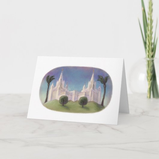 Carte Temple San Diego (Devant)