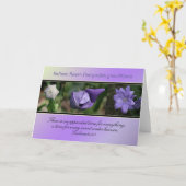 Carte Temps alloué à tout (Fleur jaune)