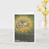 Carte Temps d'aventure - (Fleur jaune)