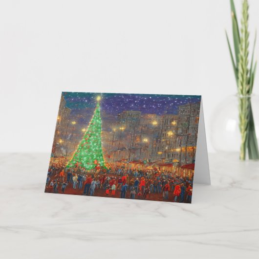 Carte Temps de Christmas (Devant)