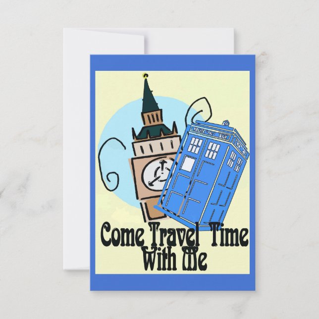 Carte Temps de déplacement (Devant)