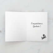 Carte Temps De Fleur - Lillies Blanches (Intérieur)