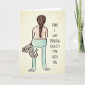 Carte Temps de qualité (Devant)