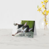 Carte Temps de refroidissement - Profitez de votre temps (Fleur jaune)