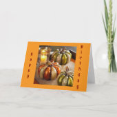 CARTE TEMPS DE "VOUS CÉLÉBRER"/BELLE SAISON DE TOMBÉE (Devant)