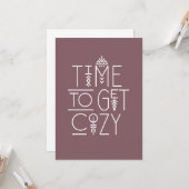 Carte Temps moderne pour obtenir un design confortable (Devant/Arrière en situation)