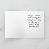 CARTE TEMPS POUR QUE VOUS SOYEZ SERVIS FILS LE MARDI (Intérieur)