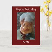 CARTE TEMPS POUR QUE VOUS SOYEZ SERVIS FILS LE MARDI (Fleur jaune)