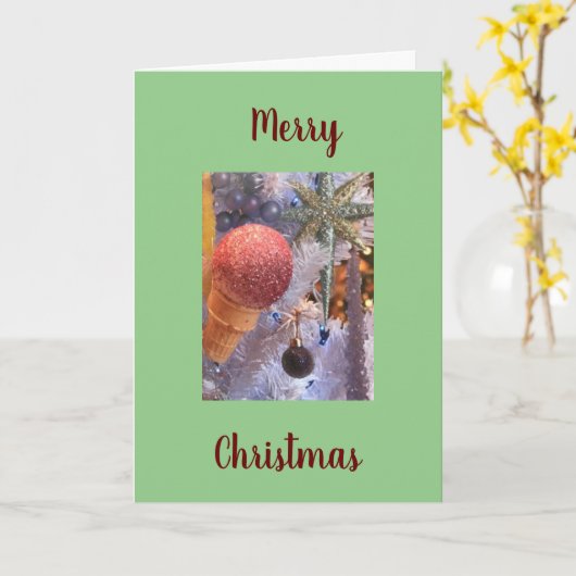 CARTE *TEMPS SPÉCIAUX - SPÉCIAL *FAMILLE* JOYEZ NOËL (Fleur jaune)