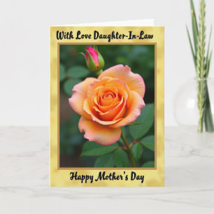 Carte Tendre Fleur de Pêcher pour Maman