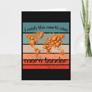 Carte Tendres de poulet frites croustillants Continents