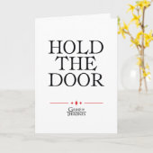 Carte Tenez La Porte (Fleur jaune)