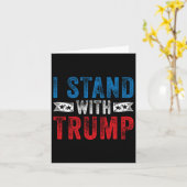 Carte Tenez-Vous Compte De L'Élection Trump 2020 Donald (Fleur jaune)