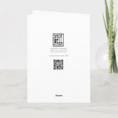 Carte Tenez Yer Horses Anniversaire cheval visage (Dos)