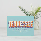 Carte Tennessee Moving Address Card (Debout devant)