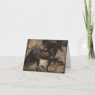Carte Tennessee Walking Horse Greeting Card