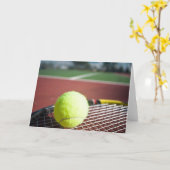 Carte Tennis (Fleur jaune)