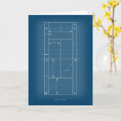 Carte Tennis! (Fleur jaune)