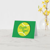 Carte Tennis Anniversaire (Fleur jaune)