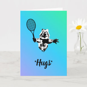 Carte Tennis Blue Quokka
