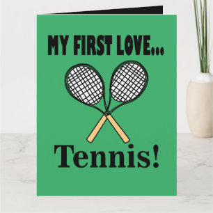 Carte Tennis Joueur de tennis