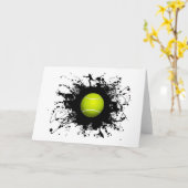 Carte Tennis Urban Style (Fleur jaune)