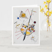 Carte Tension Delicate No.85, Wassily Kandinsky (Fleur jaune)