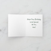 Carte Tent Camping Anniversaire (Intérieur)