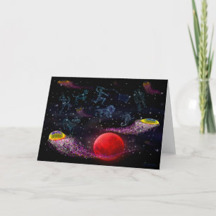 Carte Tentacules de méduse de l'espace