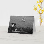 Carte Tentation (Fleur jaune)