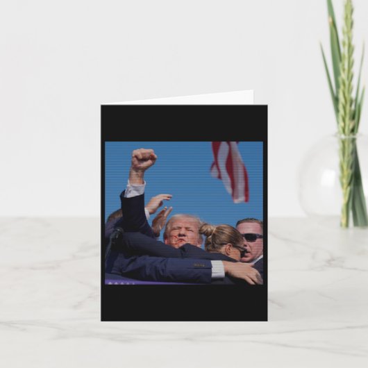 Carte Tentative d'initiation - Trump's Rally Pennsylvani (Devant)
